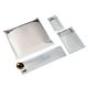 in stock Environmentally Friendly Degradable Gracin Paper Bag White Translucent Wax Paper Bag Stationery Clothing Clothing Packaging Bag