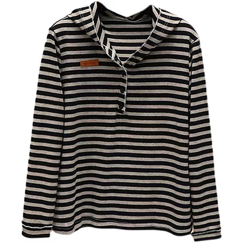 Plus-size base-layer T-shirt for women, 2025 autumn collection—loose-fitting, Hong Kong-style, versatile innerwear with a chic, niche-inspired design and long sleeves.