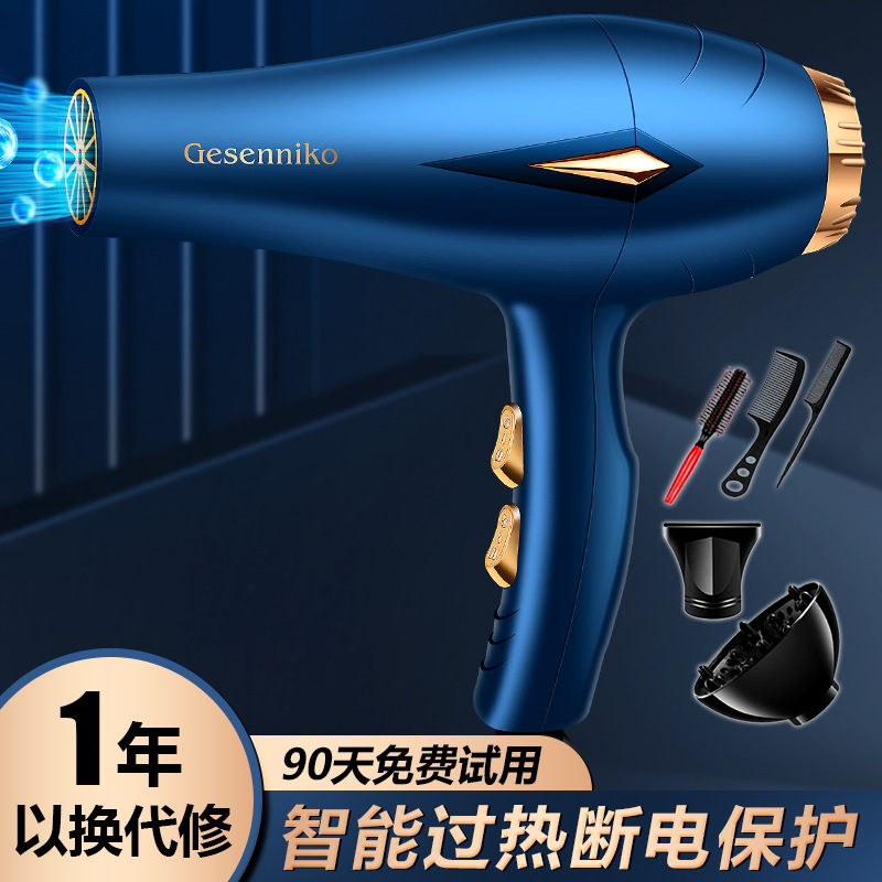Secador de cabello de alta potencia con luz azul al por mayor