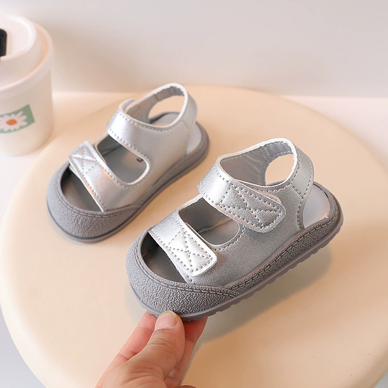 Summer children's shoes girl's, sandals for early age, beach footwear for boys, soft sole, 1-3 years
