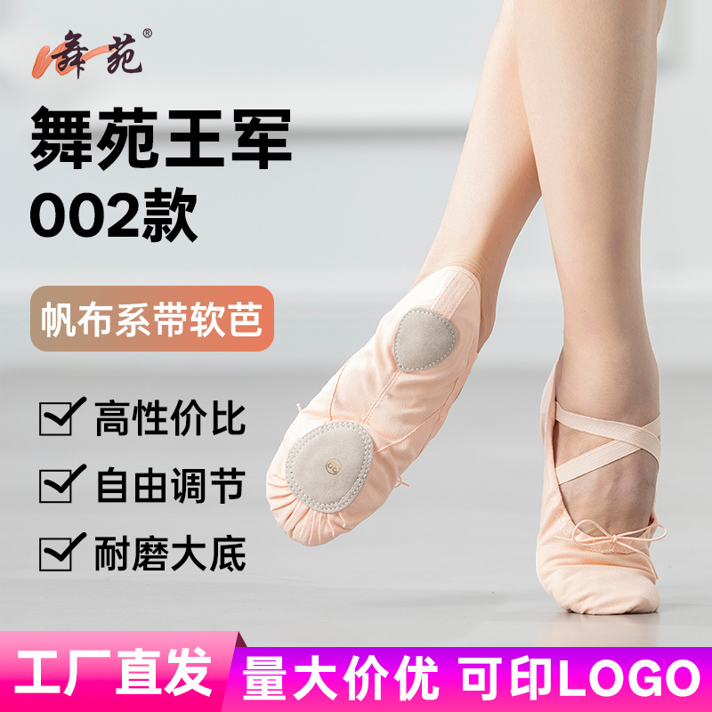 Wuyuan Wangjun 101002 Lace-Up Dance Shoes Wholesale Soft-Soled Cat Claw Shoes Classical Practice Shoes Body Dance Shoes