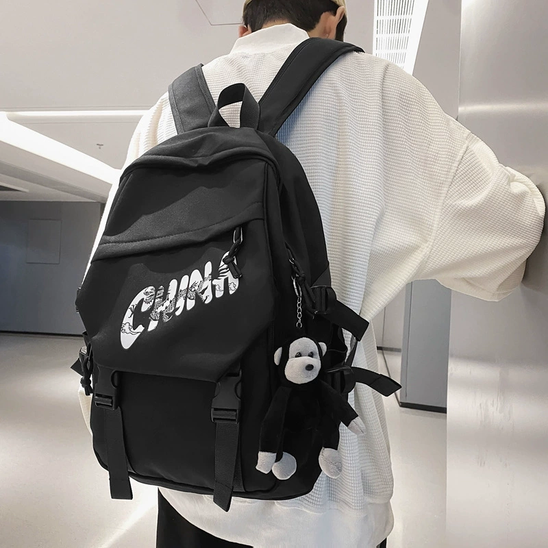 Capacious backpack for leisure, bag