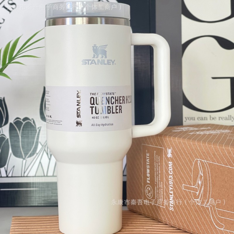 美版跨境汽车杯ebay史丹利stanley40OZ大容量保冷车载保冷冰霸杯|undefined