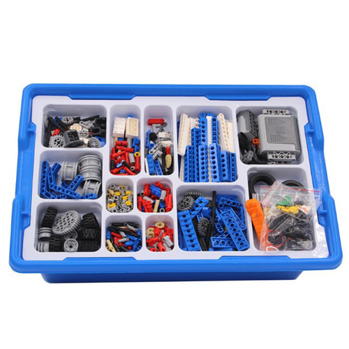 Educational Robot Domestic Small Cube Blocks Compatible with LEGO 9686 Science Power Set Assembly Toy