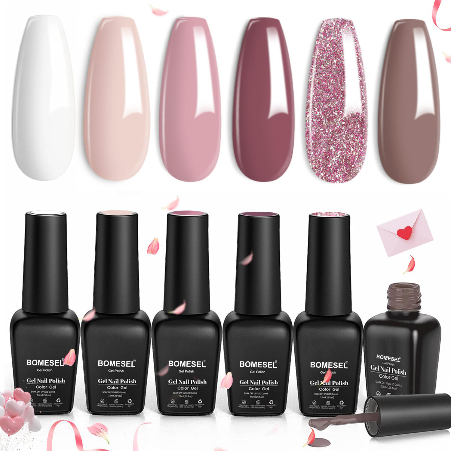 Otoño y invierno oscuros pegamento de vinilo rosa púrpura rojo pegamento UV transfronterizo explosión de comercio exterior puede ser agente