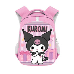 Cross-border LuluMi cute girl double shoulder bag cartoon student school bag kindergarten reduce burden backpack from one piece to batch hot