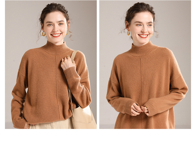 E0266 6190K ÁO LEN NỮ QINTDCA ÁO LEN MÙA XUÂN THU ĐÔNG DÀY ẤM THỜI TRANG NỮ G06 SẢN PHẨM MỚI