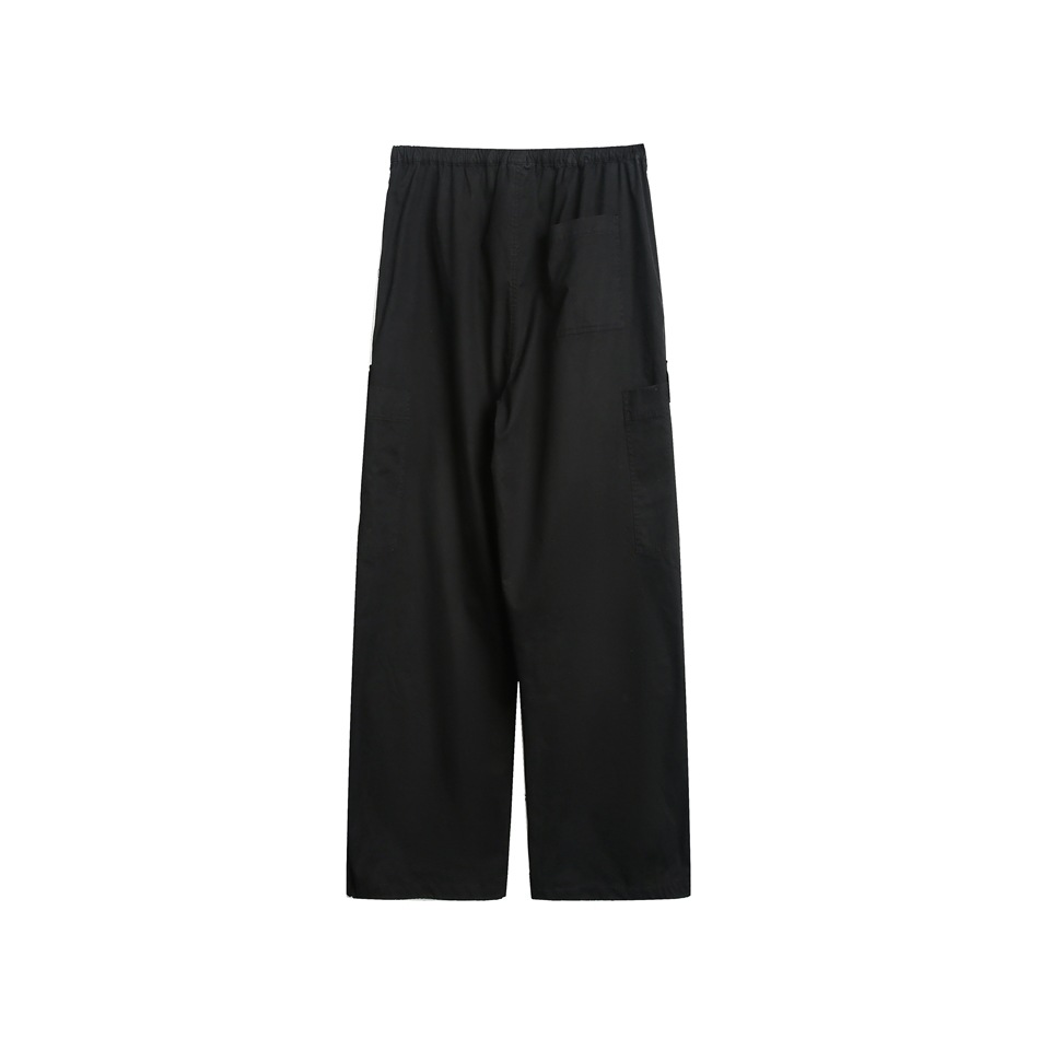 OUSWE China-Chic gewaschene gebrauchte Overalls Herren lockere und vielseitige gerade Freizeithose Deckhose RK67_voghion.com