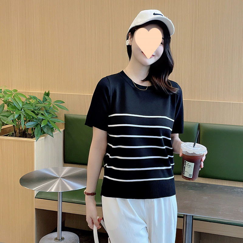 Knitted shirt, base long-sleeve