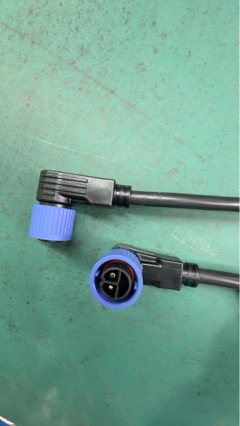 M19 Male Charging Cable New Energy Shared Electric Bicycle Charging and Discharging Waterproof Male Plug Socket Connector