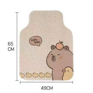 Avtomobil döşəmə paspasları, mats, dirt-resistant and wear-resistant car floor - cartoon-car-floor-mat-8-5060cmsilk-loop-can-be-cut-to-sizefront-row-floor-mat