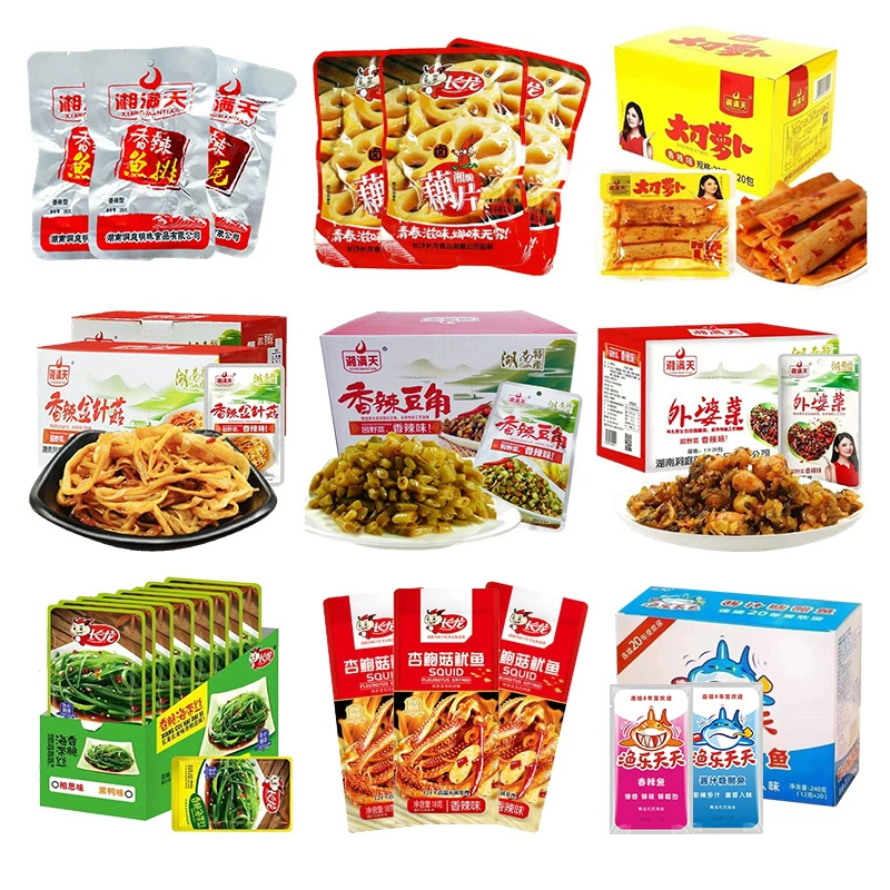 Hot-selling small bags snack classic combination Xiangmantian Yufeng childhood taste meal snack series fresh date