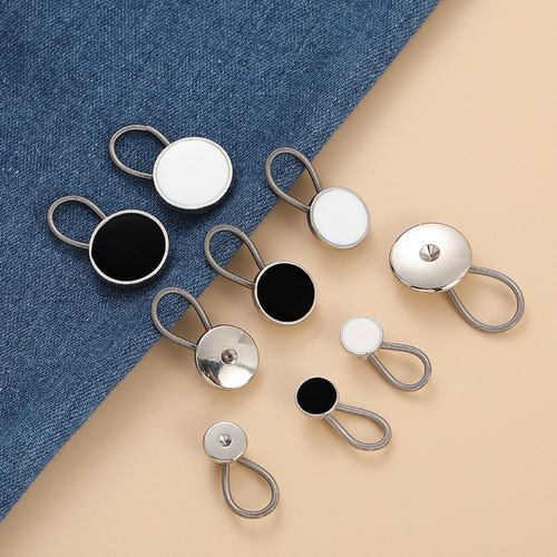 Nail-free button telescopic removable button universal button extension button jeans button adjustable waist expansion button