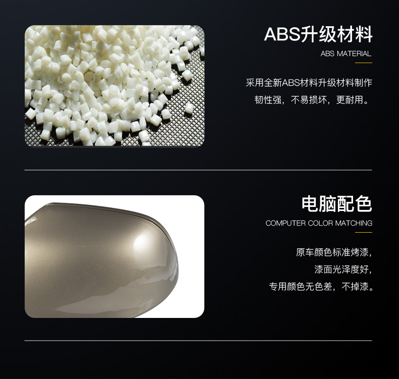Suitable for 09-17 Q5/Q7 Rearview Mirror Housing Q5 Reversing Mirror Turn Signal Q7 Reflective Lens Replacement