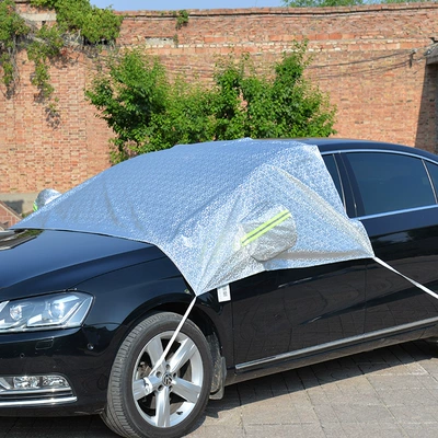 Car Cover, Full Car Cover, Sun Car clothing - half-cover-small-half-cover-thickened-aluminum-film