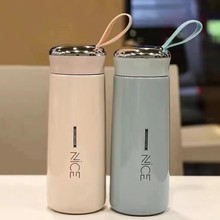 精美水杯批发开业礼品学生简约玻璃杯子女广告引流家用便携杯