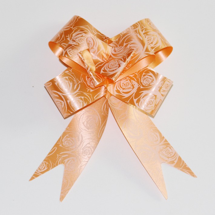 Fabricante al por mayor de empaques de flores para regalos navideños, cinta con borde dorado, 30 flores medianas atadas a mano.