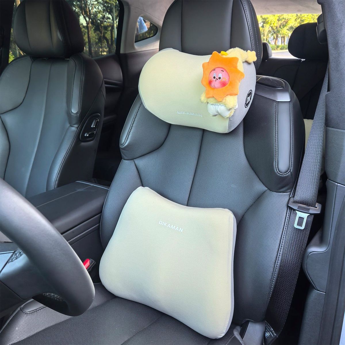 2026 New Model Car Headrest Memory Foam Car Seat Neck Pillow Cute Car Neck Support Pillow