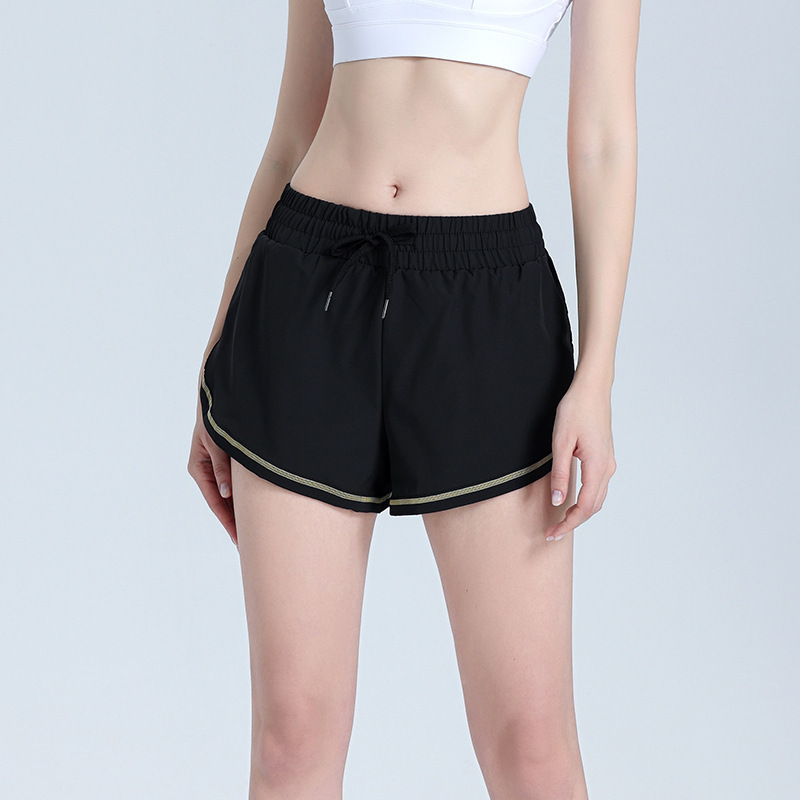 Sports Shorts Women's Summer Anti-light Loose Casual Running Training Fitness Pants All-match High Waist Thin Yoga Pants