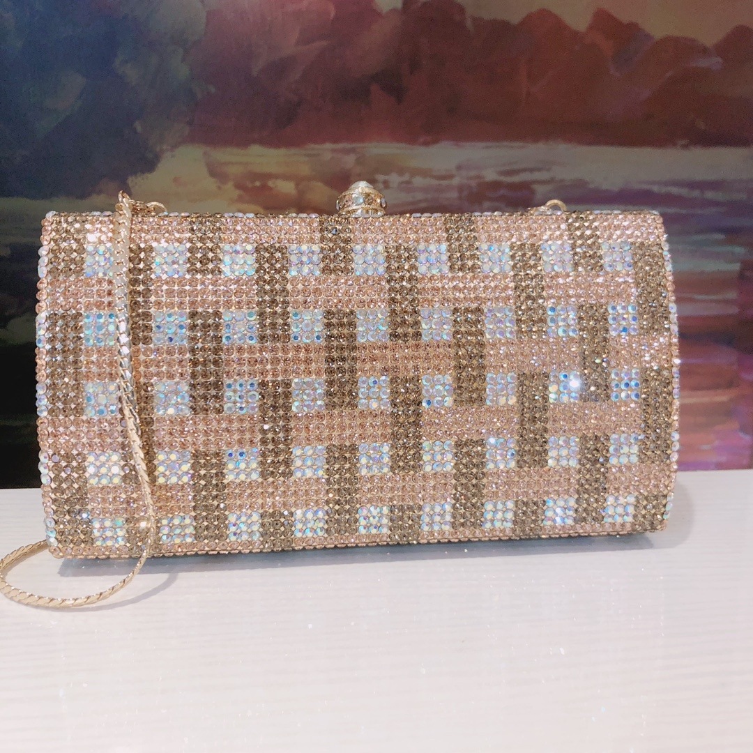 Nueva bolsa de diamantes de Bolsa de fiesta de Bolsa de cristal