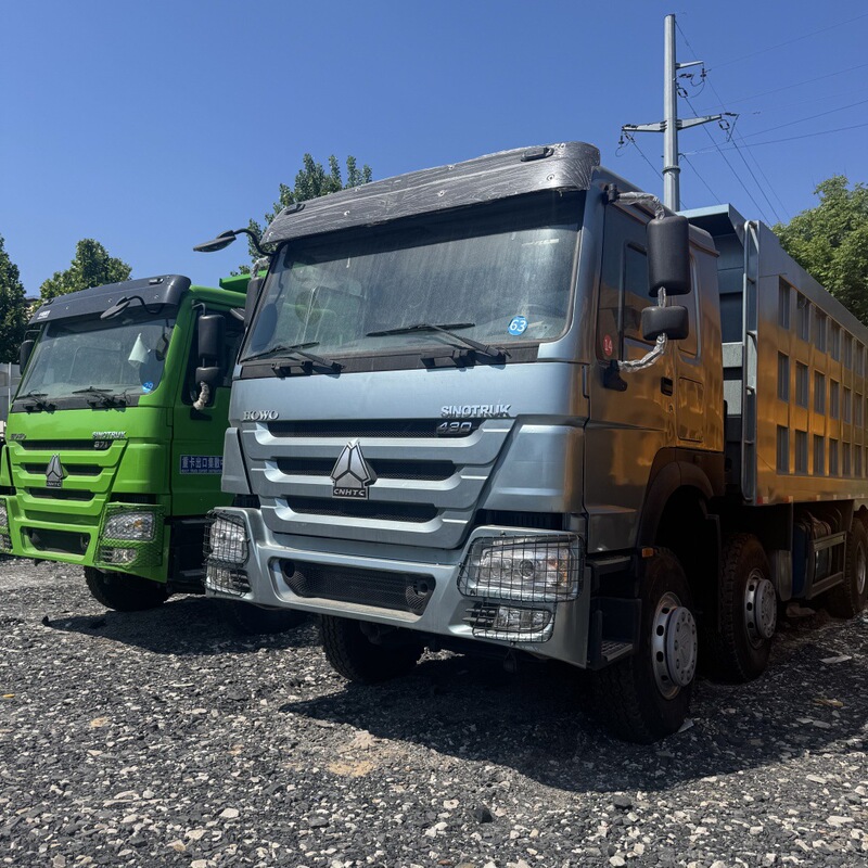 Overseas Export of Howo 5.6m Dump Truck, 375 Horsepower 6X4, Soil Transport Vehicle, Rear-Dump Dump Truck Overseas Export of Howo 5.6m Dump Truck, 375 Horsepower 6X4, Soil Transport Vehicle, Rear-Dump Dump Truck