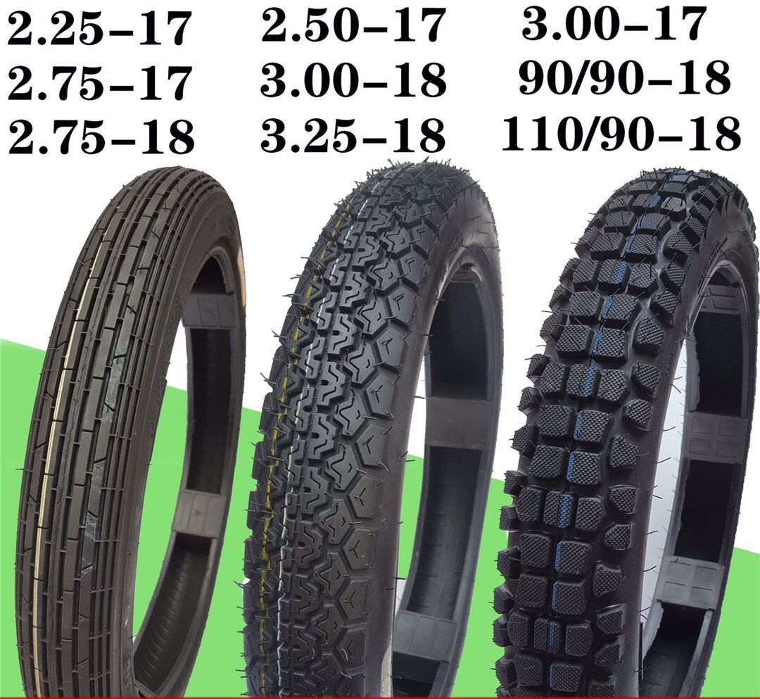 [Sichuan Praise Motorcycle Tire Outer Tire Front and Rear Tire Anti-skid/Straight 2.50 2.75 3.00-18-17