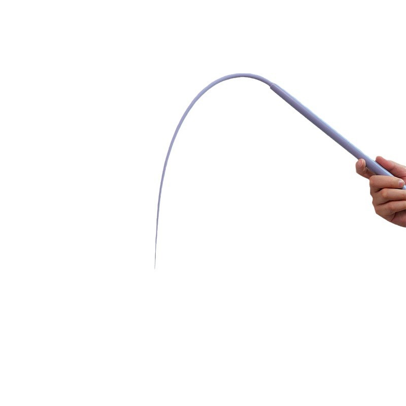 Silicona divertido gato varilla ratón cola silicona divertido gato palo gato Simulación interactiva ratón captura reemplazable varilla gato juguete