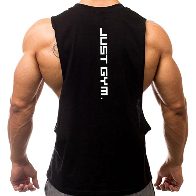 Camiseta sin mangas para gym