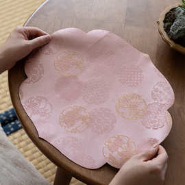 新中式织锦干泡席防水茶垫茶室茶艺空间壶垫桌垫小茶席小清新女