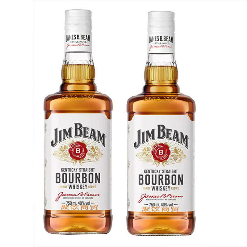 白占边沾边波本威士忌Jim beam朗姆酒力娇酒洋酒美国进口zhanbian