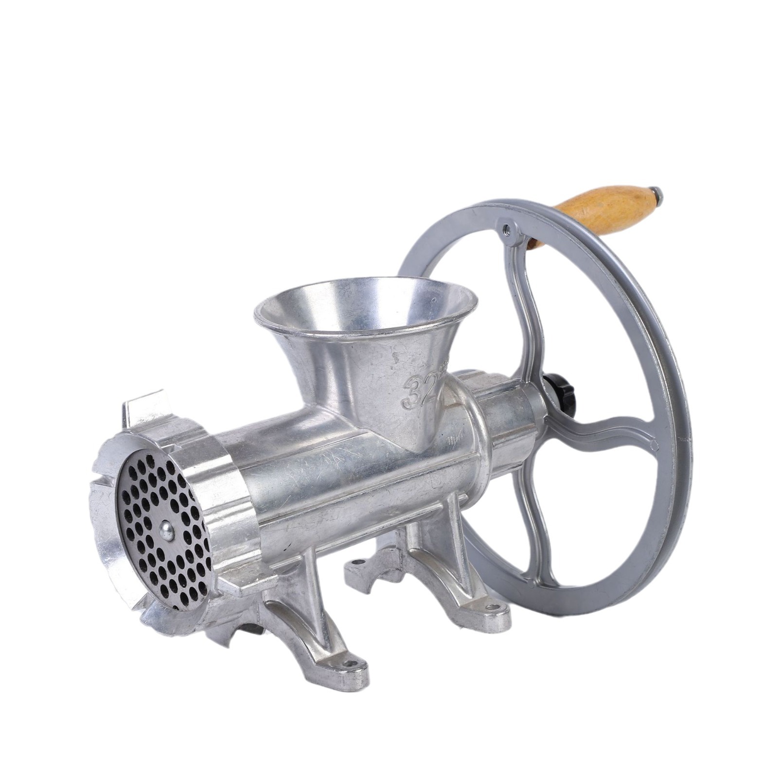 Comercial antiguo molino de carne manual, máquina de llenado de salchichas doméstica, máquina de cocina, herramientas de enema de carne molída manual al por mayor