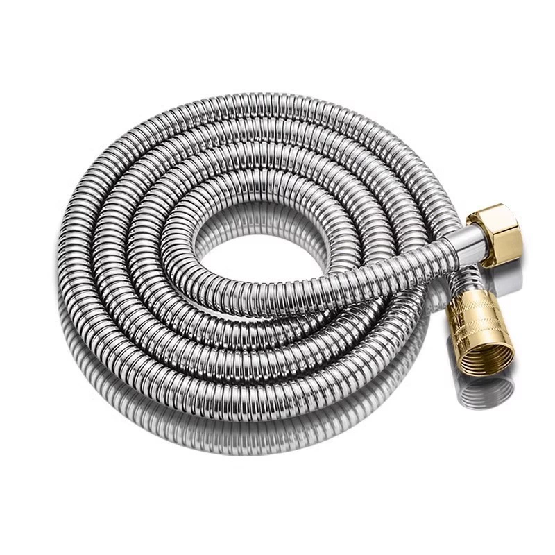 Large flow rain shower pipe copper cap shower head hose universal rain shower head water pipe accessories wholesale