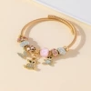 85#YCB559 Butterfly Bear Pendant