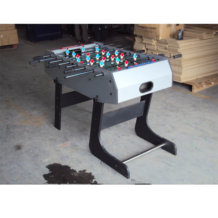 Fábrica de 1.2m entretenimiento plegable mesa de fútbol mesa de fútbol mesa de fútbol máquina de fútbol mesa de juego de mesa interior