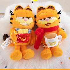 正版加菲猫家族包邮一件代发电影同款玩偶公仔大肥猫系列礼物批发