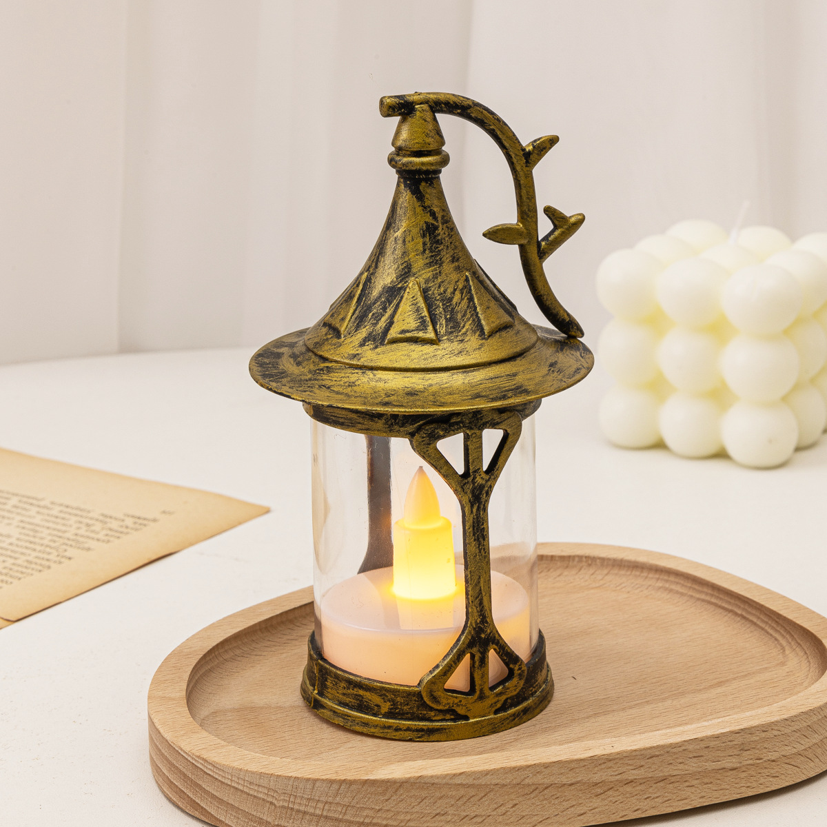 매직 모자 바람 램프 복고풍 구리