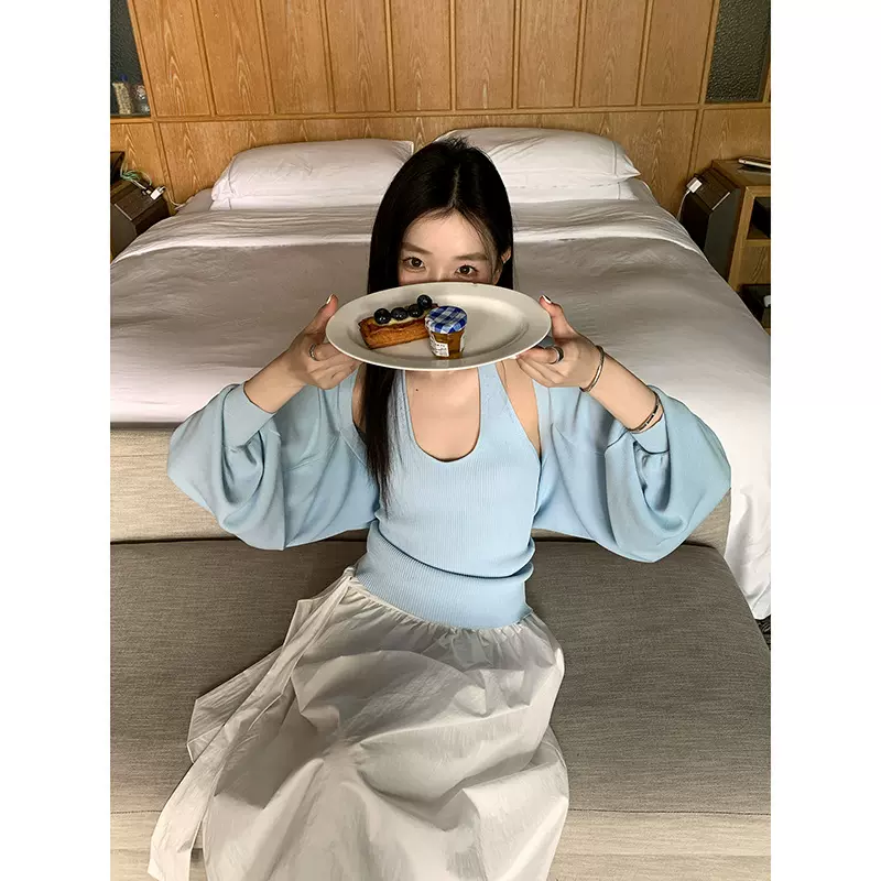 【十三行特价五折不退换】松弛感防晒开衫外搭女薄款针织衫罩衫