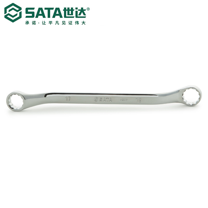 品牌授权 SATA/世达 全抛光双梅花扳手 42206-42212
