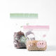 Food Grade Color Edge Double Rib Preservation Bag Refrigerator Classified Storage Self-sealing Bag Household Thickened Sealed Bag Preservation Bag