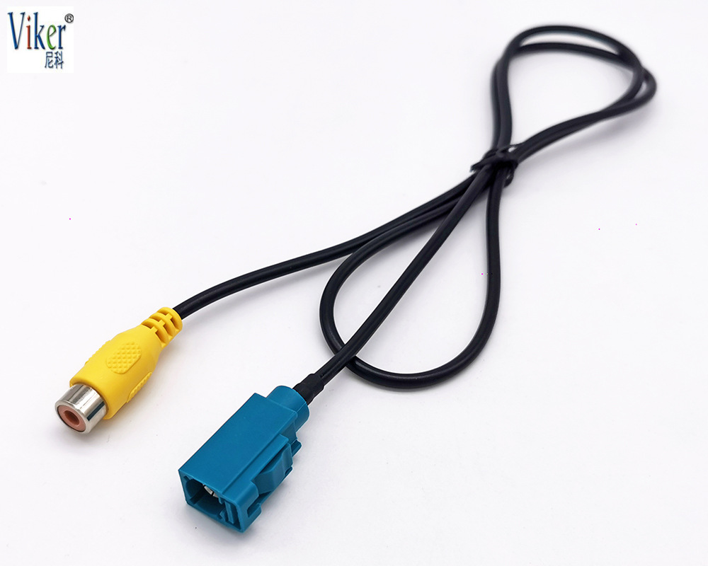 FAKRA Wiring Harness Z to RCA Female Connector for Car Reversing Camera