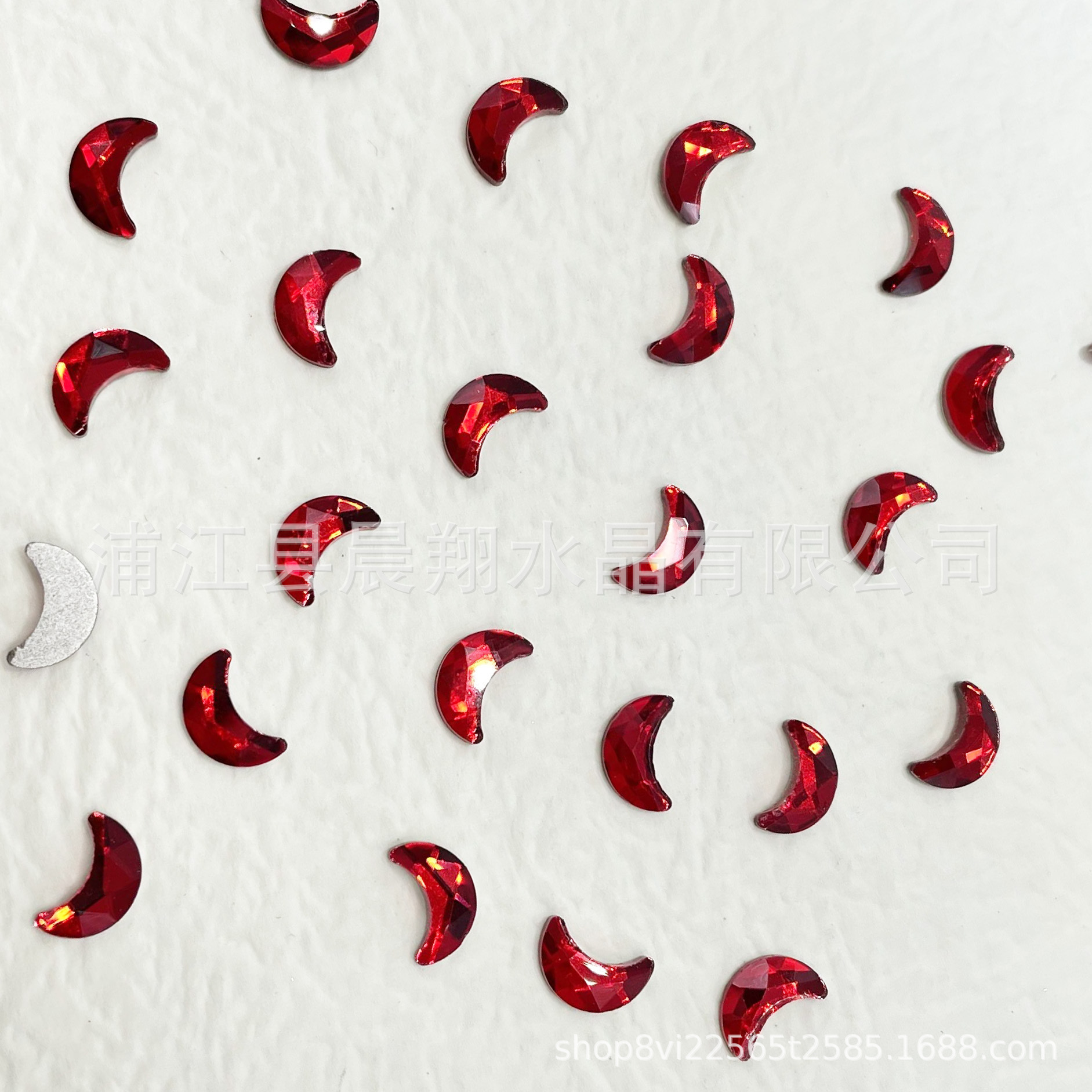 [보석 빨강] 5*8 월 밝은