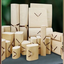 天然树皮盒茶叶盒礼盒香水盒收纳盒丝巾盒食品盒红酒盒香皂盒