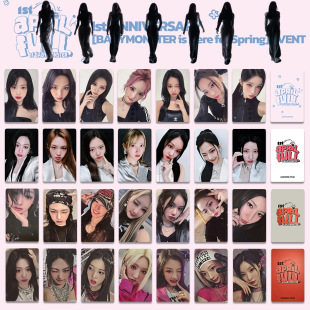 BABYMONSTER 1st Anniversary Small Card 1st ANNIVERSARY Special Card PB WVS Spring Day Special
