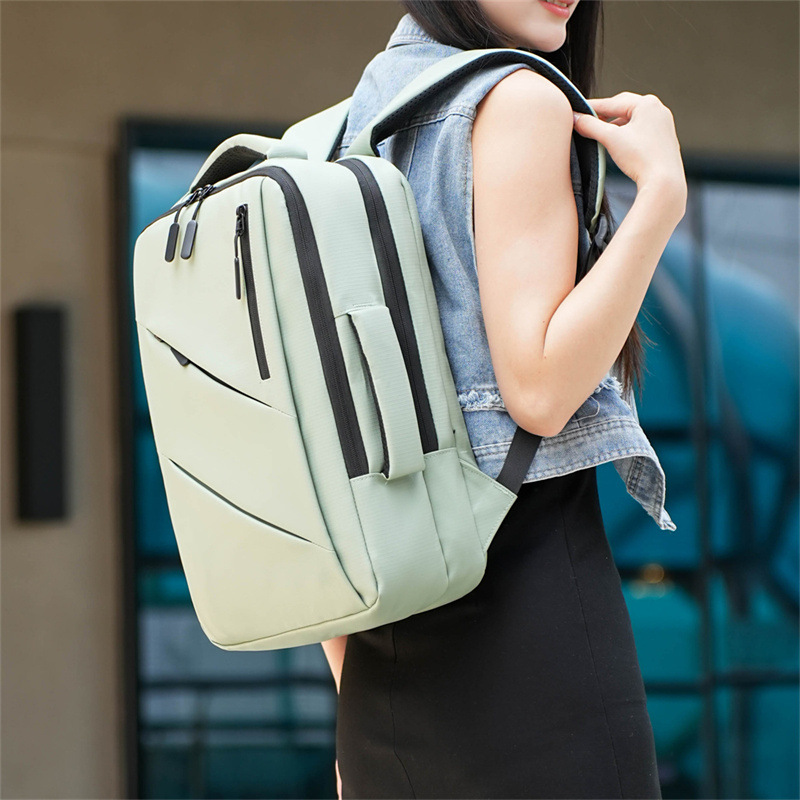 Cross-Border High-End Simple Business Backpack, Outdoor Travel, Versatile Commuter Travel Bag, Junior High School Student Campus School Bag