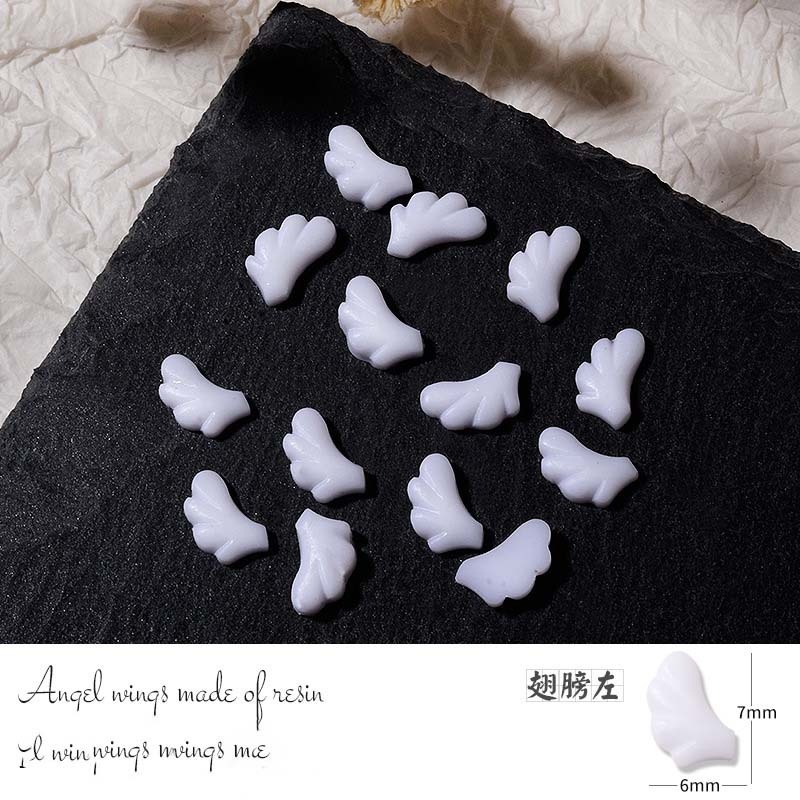 白色天使翅膀-左 不带点