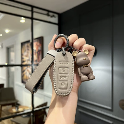 a3 q3 q3 special – Car key bag - audi-c-elephant-gray-simple-with-violent-bear