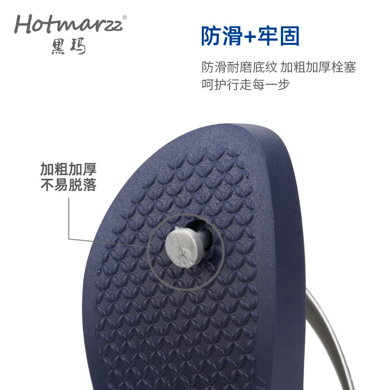 Hotmarzz Blackma nueva mujer tacones de tacones altos zapatillas de PVC zapatillas de playa transfronterizas verano