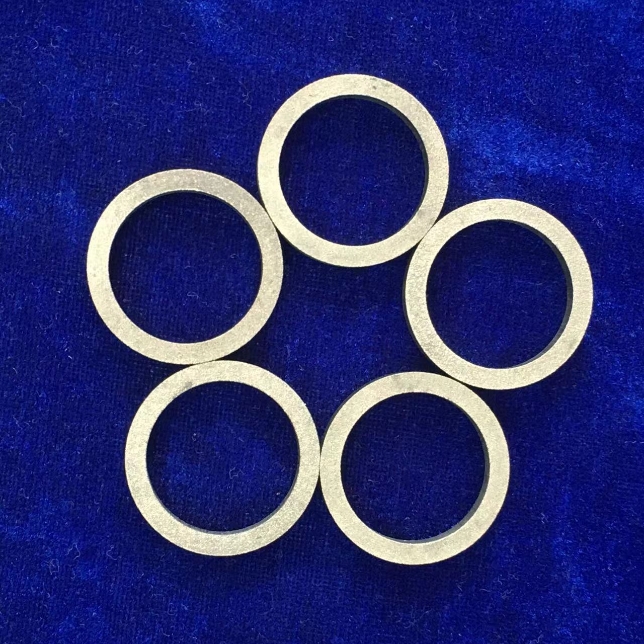 科美青铜烧结整体砂轮环形耐磨蓝宝石精密陶瓷光学材料用