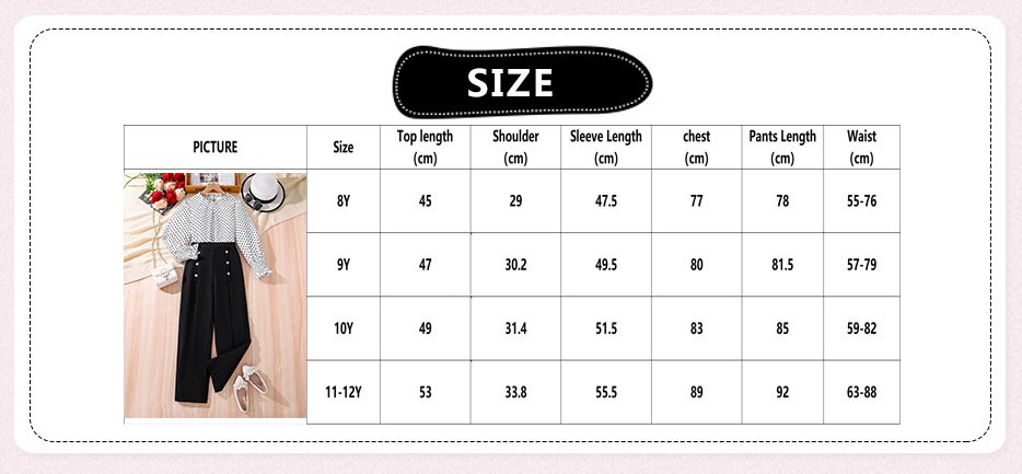 Mädchen Langarmshirt Und Weite Hose Set Für Den Herbst Mädchen_voghion.com