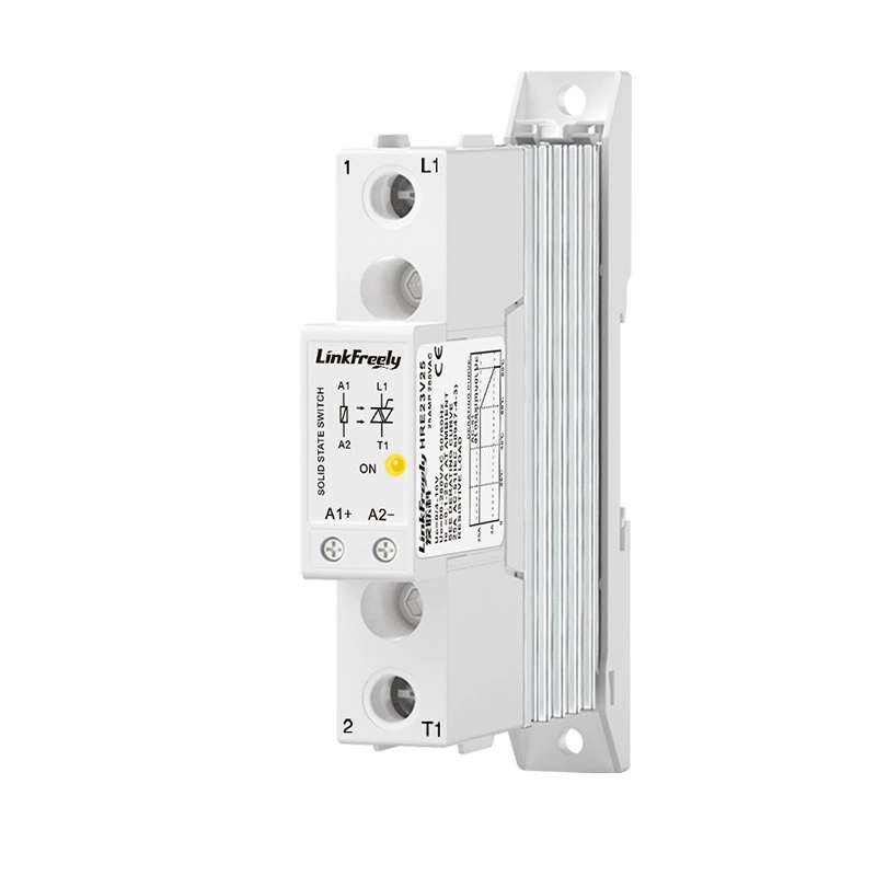 Analog switch ultra-thin solid state relay phase angle DC control radiator integrated 4-20mA 25-90A